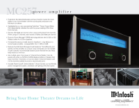 McIntosh MC257 - Brochure 